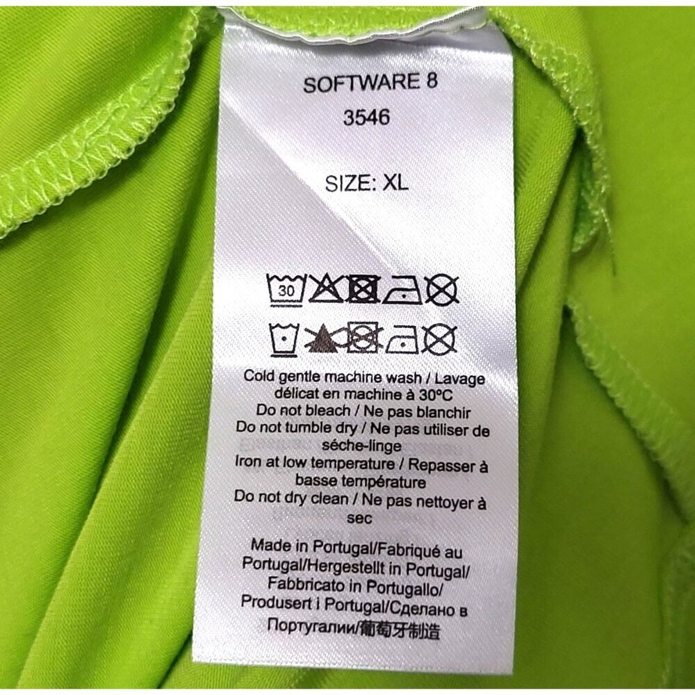 GANNI Green Lyocell Jersey Dress Lime Popcicle Maxi - Picture 8 of 11